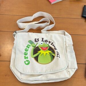 Disney Muppets Kermit the Frog Satchel Bag